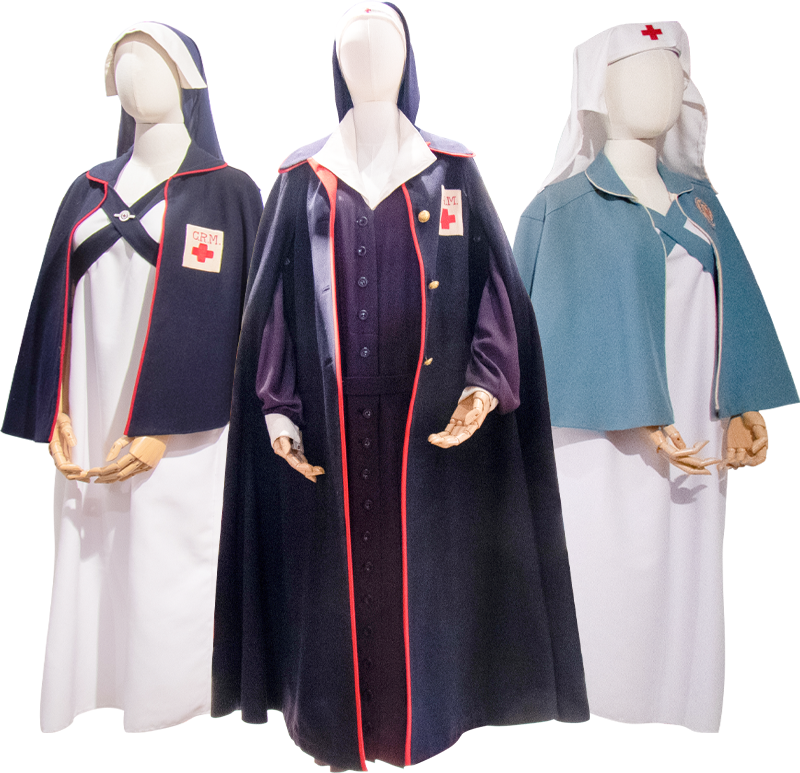 Uniformes de enfermería Museo Cruz Roja Mexicana